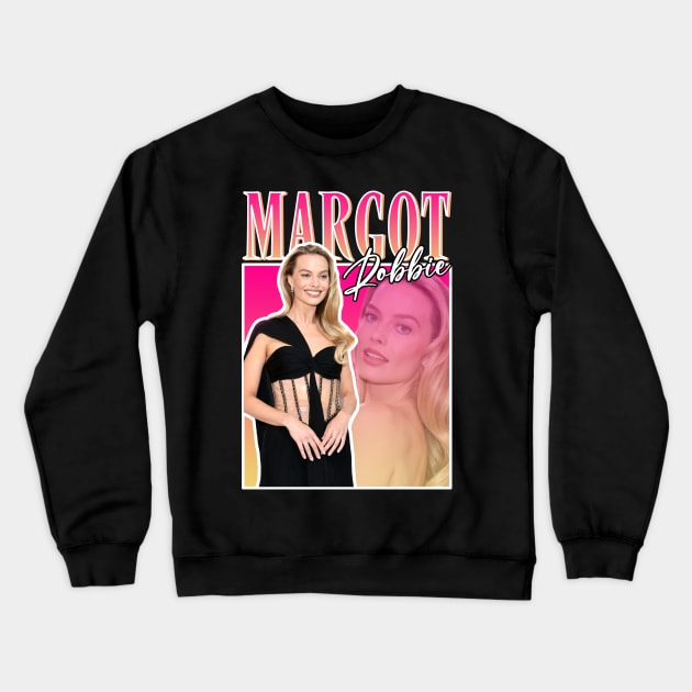 Margot Robbie Barbie Movie Crewneck Sweatshirt by Zachariya420